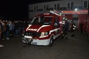 OSP Szynkielów ma nowy wóz strażacki. Witano go racami i fajerwerkami